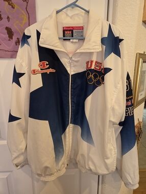 Champion 1996 Reproduction Olympic Jacket Size XXL.